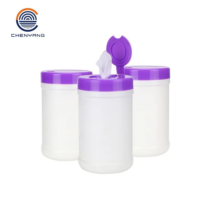 Canister Dry Wet Wipe Rolls